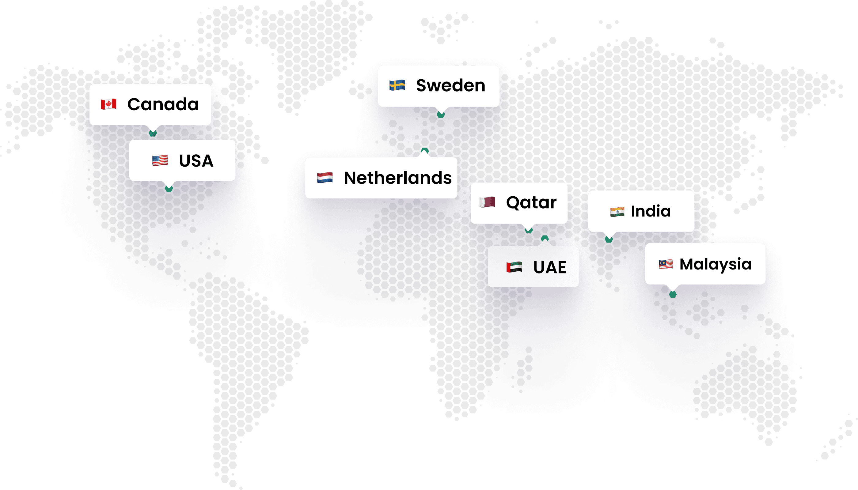Reizend global presence across India, GCC, Europe and North America